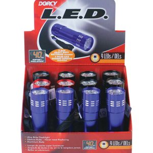 Dorcy Assorted LED Flashlight AAA Battery