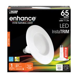 Feit Electric Enhance PAR30 E26 (Medium) LED Bulb Soft White 65 Watt Equivalence 1 pk