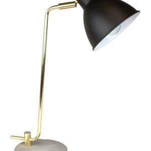 Newhouse Lighting Amelia 20.5 in. Black Desk Lamp