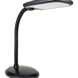 Newhouse Lighting Eos 14 in. Black Desk Lamp
