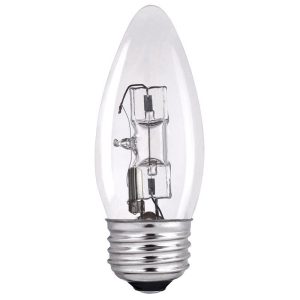Westinghouse 43 W B11 Decorative Halogen Bulb 750 lm Warm White 2 pk