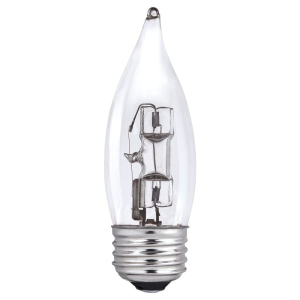 Westinghouse 43 W CA10 Decorative Halogen Bulb 750 lm Warm White 2 pk
