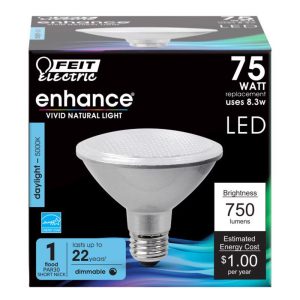 Feit Electric Enhance PAR30 E26 (Medium) LED Bulb Daylight 75 Watt Equivalence 1 pk