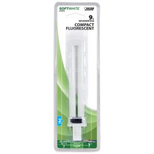 Feit Electric 9 W PL 6.35 in. L CFL Bulb Soft White Specialty 2700 K 1 pk