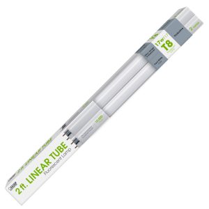 Feit Electric 17 W T8 1 in. D X 24 in. L Fluorescent Bulb Cool White Linear 4100 K 2 pk