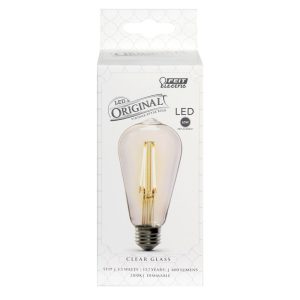 Feit Electric ST19 E26 (Medium) LED Bulb Soft White 60 Watt Equivalence 1 pk
