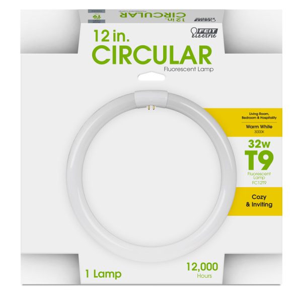 Feit Electric 32 W T9 12 in. D X 12 in. L Circline Fluorescent Bulb Warm White Circular 3000 K 1 pk