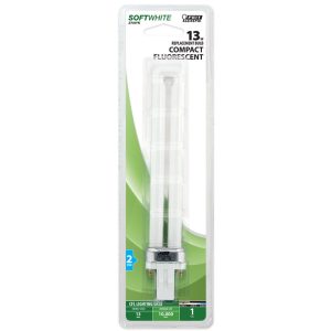 Feit Electric 13 W PL 6.96 in. L CFL Bulb Soft White Specialty 2700 K 1 pk