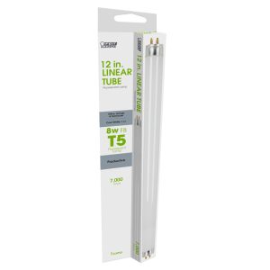 Feit Electric 8 W T5 12 in. L Fluorescent Bulb Cool White Linear 4100 K 1 pk