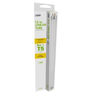 Feit Electric 8 W T5 0.63 in. D X 12 in. L Fluorescent Bulb Soft White Speciality 2700 K 1 pk
