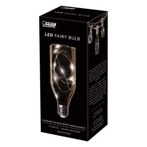 Feit Electric Fairy Bottle E26 (Medium) LED Bulb Soft White 1 pk