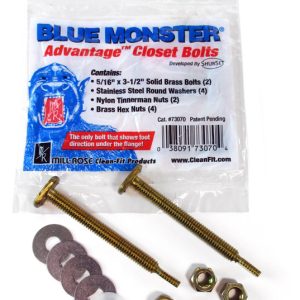Blue Monster Closet Bolts