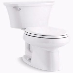 Kohler Cavata ADA Compliant 1.28 gal White Elongated Complete Toilet