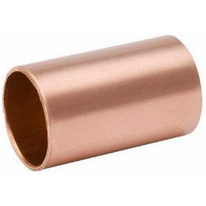 Nibco 3/4 in. Solder X 3/4 in. D Solder Wrought Copper Coupling without Stop 1 pk
