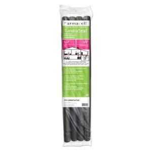 Armacell TundraSeal Self Sealing 1/2 in. X 3 ft. L Polyethylene Foam Pipe Insulation