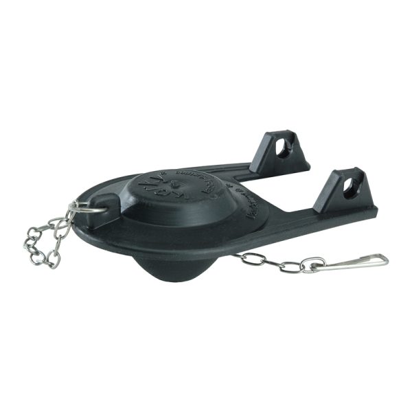Korky Toilet Flapper Black Rubber For Universal 2 in.