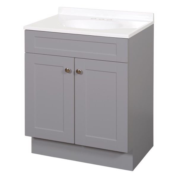 Zenith Products Single Gary Bathroom Vanity 30 in. W X 18 in. D X 35 in. H