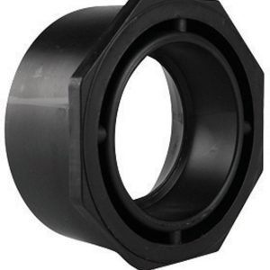 Charlotte Pipe 4 in. Hub X 2 in. D Spigot ABS Adapter