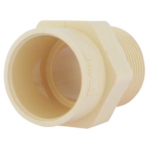 Charlotte Pipe FlowGuard Schedule 40 1/2 in. Socket X 1/2 in. D MNPT CPVC Adapter