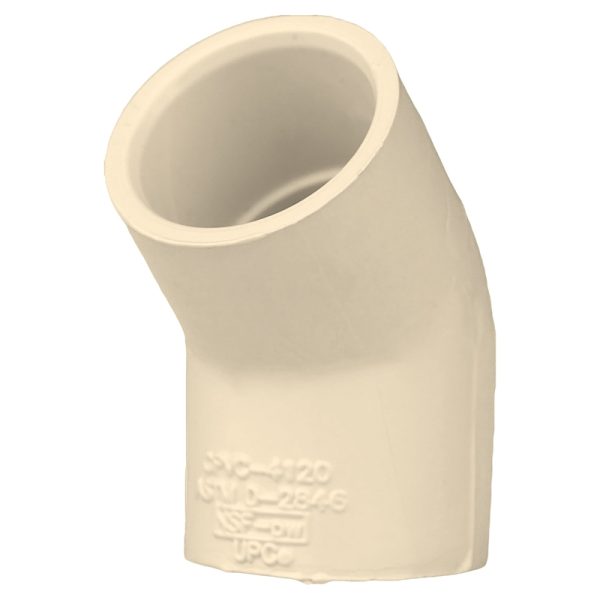 Charlotte Pipe 1/2 in. Socket X 1/2 in. D Socket CPVC 45 Degree Elbow