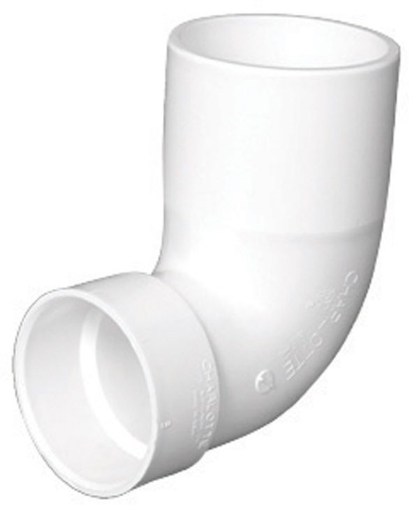 Charlotte Pipe Schedule 40 4 in. Hub X 3 in. D Spigot PVC Closet Flange