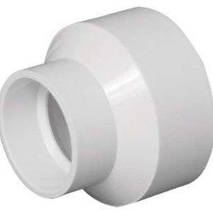 Charlotte Pipe Schedule 40 4 in. Hub X 2 in. D Hub PVC Reducing Coupling