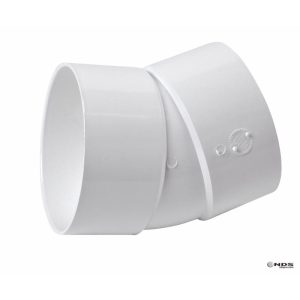 NDS Schedule 35 6 in. Hub each X 6 in. D Hub PVC Elbow