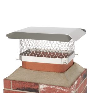 HY-C Shelter various in. Galvanized Stainless Steel Chimney Cover
