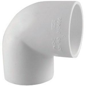 Charlotte Pipe Schedule 40 3 in. Slip X 3 in. D Slip PVC Elbow