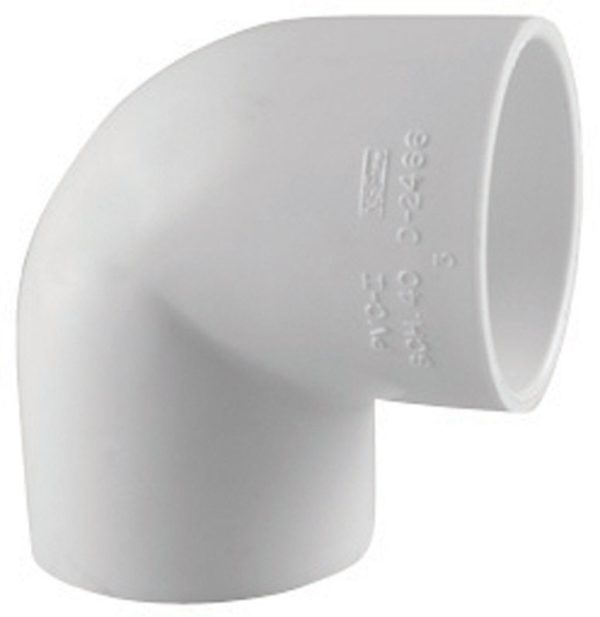 Charlotte Pipe Schedule 40 4 in. Slip X 4 in. D Slip PVC Elbow