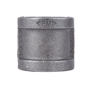 STZ Industries 1 in. FIP each X 1 in. D FIP Black Malleable Iron Coupling