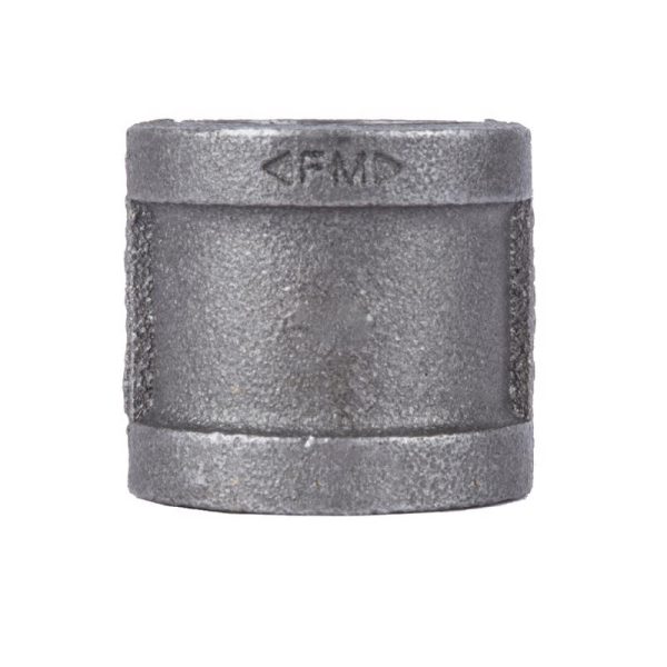 STZ Industries 1 in. FIP each X 1 in. D FIP Black Malleable Iron Coupling