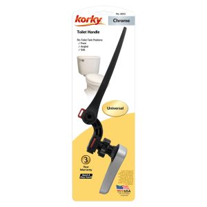 Korky StrongARM Toilet Handle Chrome For Universal