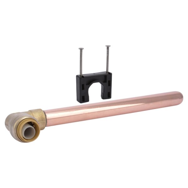 SharkBite Push to Connect 1/2 in. PTC Copper Pipe Stubout Elbow
