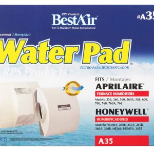 BestAir Replacement Water Pad For Aprilaire 350, 360, 560A, 568, 600, 700, 760A, 768; Honeywell HE26