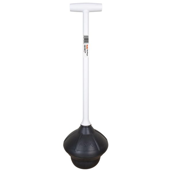 Korky Toilet Plunger 18 in. L X 6 in. D