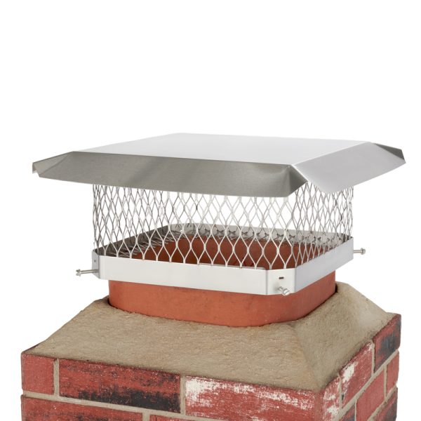 HY-C Shelter various in. Galvanized Stainless Steel Chimney Cover