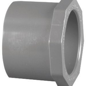 Charlotte Pipe Schedule 80 1-1/4 in. Spigot X 3/4 in. D Slip PVC Reducer Bushing