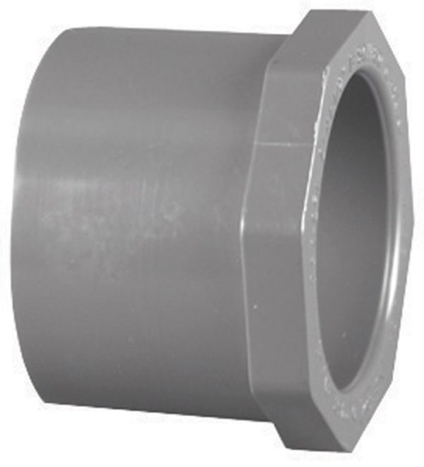 Charlotte Pipe Schedule 80 2 in. Spigot X 1-1/4 in. D Slip PVC Reducer Bushing