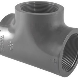 Charlotte Pipe Schedule 80 2 in. FPT X 2 in. D FPT PVC Tee