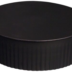 Imperial 5 in. D Steel Crimped Pipe End Cap