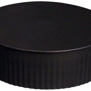 Imperial 8 in. D Steel Crimped Termination Cap