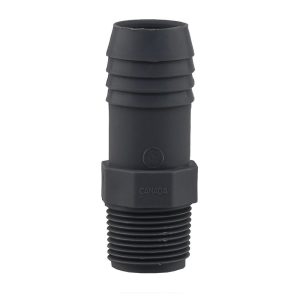 Boshart Industries 3/4 in. MPT in. X 1 in. D Insert Polypropylene Reducing Male Adapter