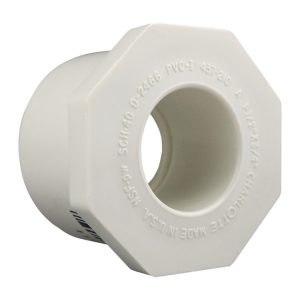 Charlotte Pipe Schedule 40 3 in. Slip X 1-1/2 in. D Slip PVC Reducing Bushing