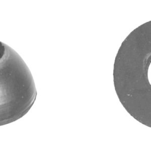 Danco 3/8 in. D Rubber Cone Slip Joint Washer 1 pk