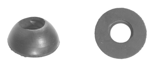 Danco 3/8 in. D Rubber Cone Slip Joint Washer 1 pk