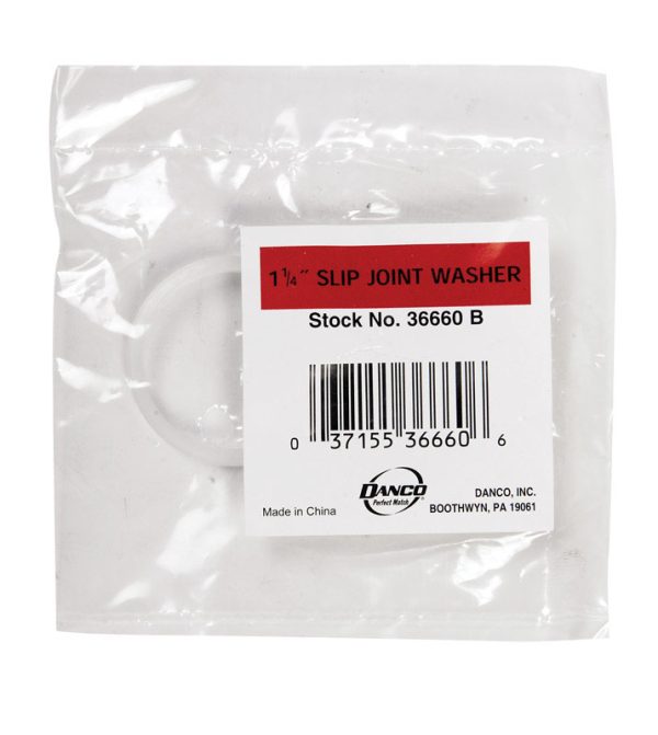 Danco 1-1/4 in. D Polyethylene Washer 5 pk