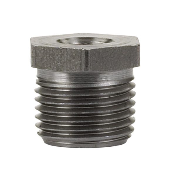Billco Corporation 1/2 in. MPT X 1/8 in. D MPT Black Steel Hex Bushing