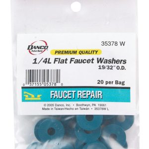 Danco 1/4 in. D Rubber Washer 20 pk