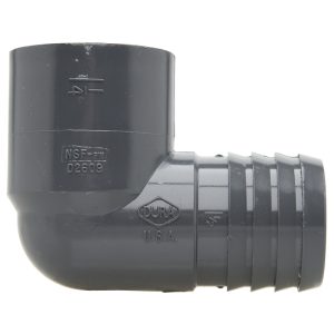 Boshart Industries 1-1/2 in. FTG in. X 1-1/4 in. D FTG PVC 90 Degree Reducing Elbow